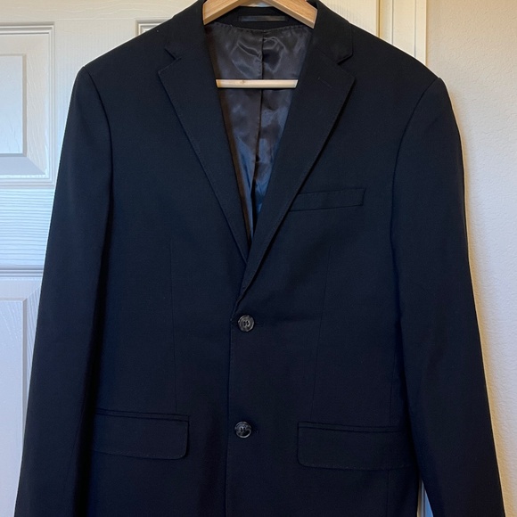 SLIM-FIT SINGLE-BREASTED JACKET - Picture 2 of 5